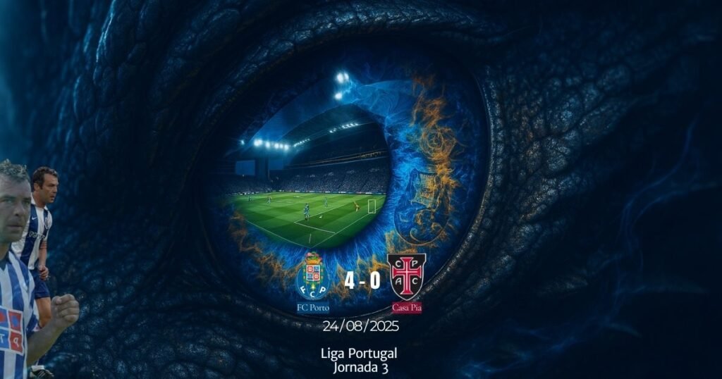 Imagem de destaque FC Porto 4-0 Casa Pia na 3ª jornada da Liga Portugal 2025/2026